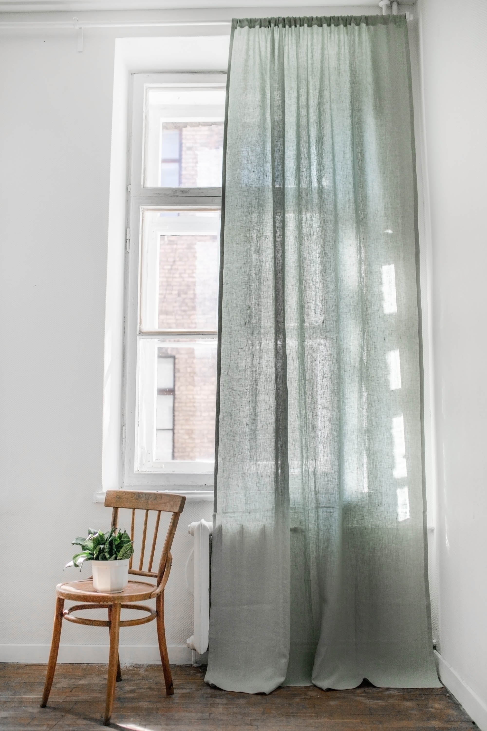 Rod Pocket linen curtain | ARCHIVE SALE