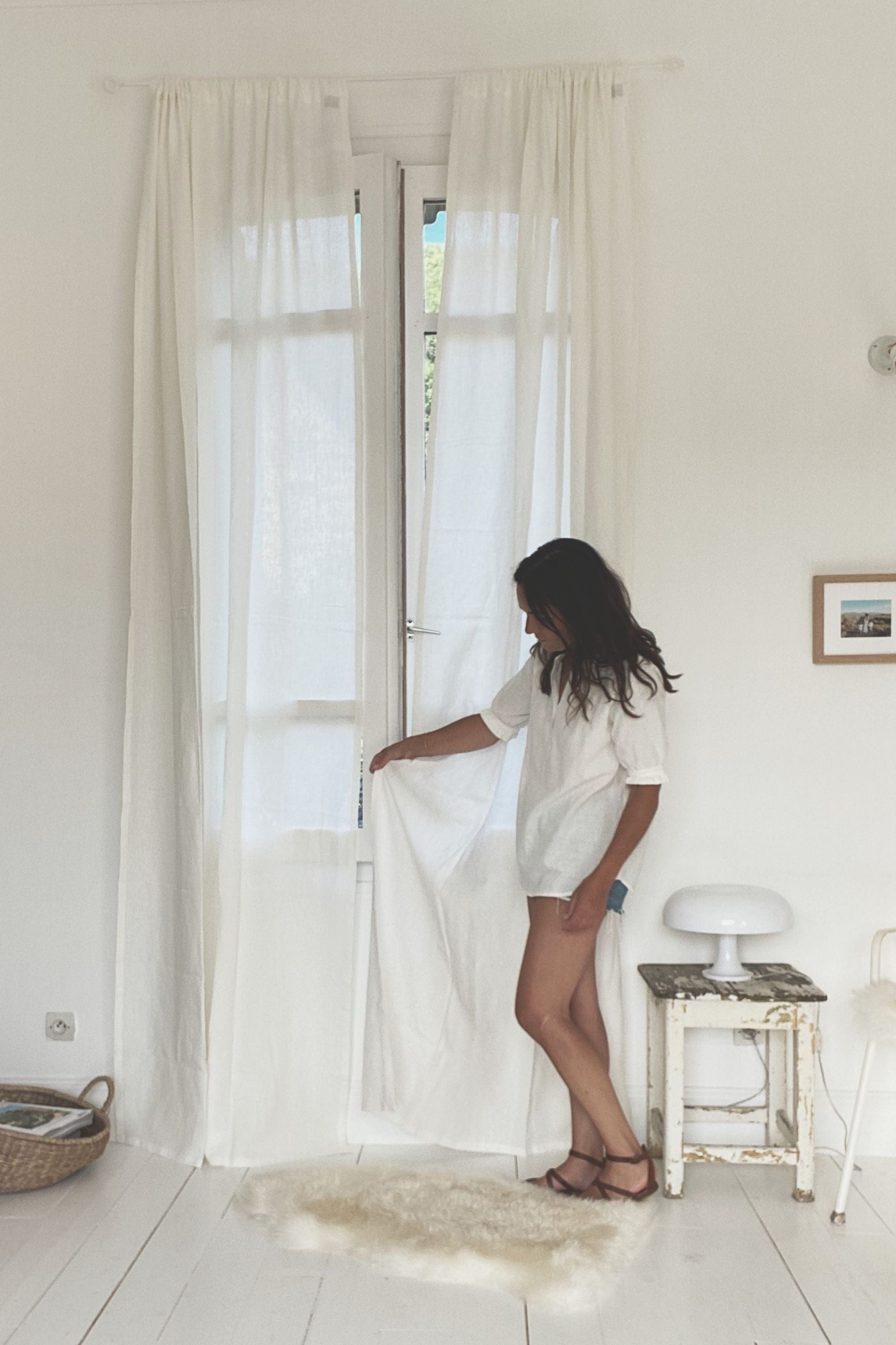 AmourLinen Linen curtains Rod pocket linen curtain Rod Pocket Linen Curtain | AmourLinen